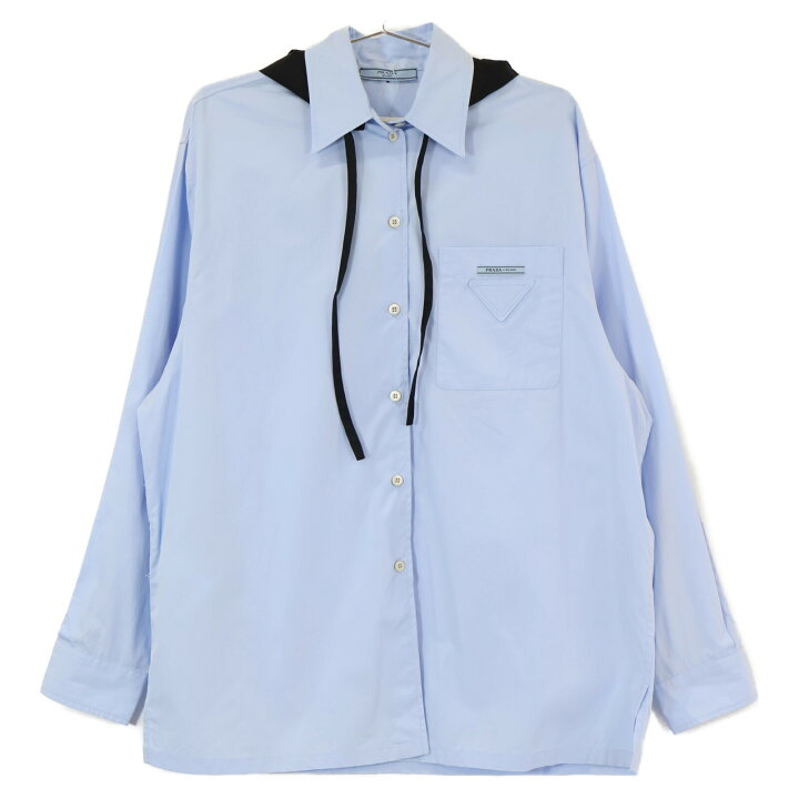 楽天市場】PRADA プラダ 【国内正規/22年製】P494F フード付 長袖  