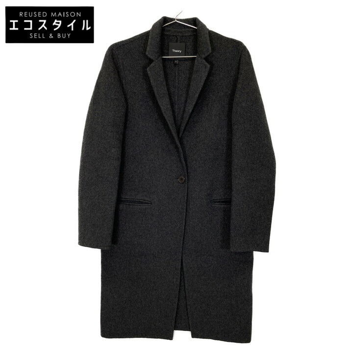 楽天市場】Theory セオリー 07-8309624 ﾁｬｺｰﾙｸﾞﾚｰ ｶｼﾐﾔ ﾀﾞﾌﾞﾙﾌｪｲｽｺｰﾄ 