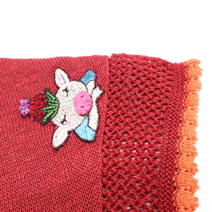 楽天市場】OLLEBOREBLA アルベロベロ 【美品】522167 ぶたちゃん刺繍x  