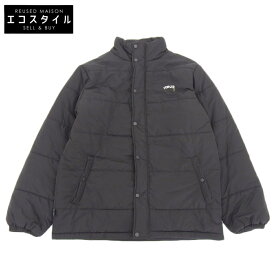 STUSSY ステューシー STUSSY ステューシー Aurora Puffa Jacket 中綿ジャケット メンズ ブラック M ジャケット M ブラック メンズ 【中古】