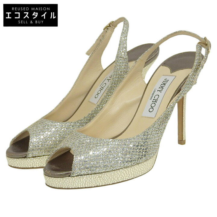 楽天市場】JIMMY CHOO ジミーチュウ グリッター スパンコール パンプス 