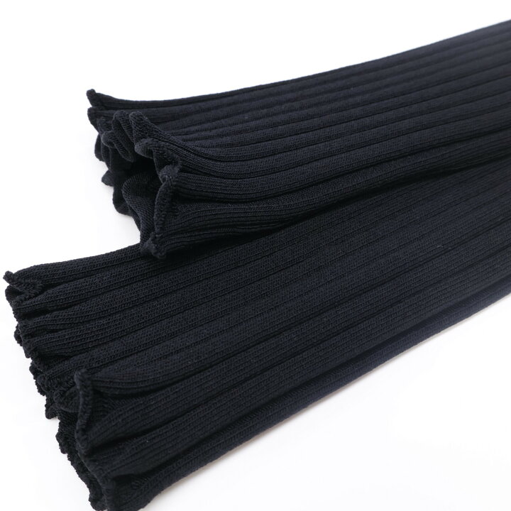 楽天市場】FETICO フェティコ FTC234-0707 23AW ﾌﾞﾗｯｸ RIB KNIT SLIT  