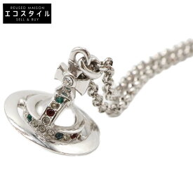 Vivienne Westwood ヴィヴィアンウエストウッド 63020098-W004-CN プチオーブ ペンダント ネックレス シルバー レディース 【中古】
