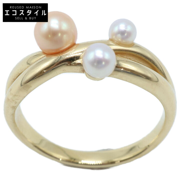 楽天市場】TASAKI タサキ 【美品】K18 淡水パール リング・指輪  