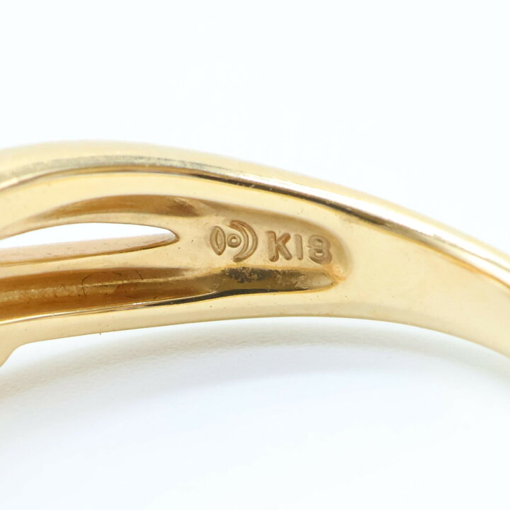 楽天市場】TASAKI タサキ 【美品】K18 淡水パール リング・指輪  