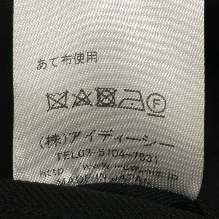 楽天市場】Iroquois イロコイ 600000 18SS ブラック S-L T/Rギャバ 
