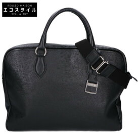 Samsonite サムソナイト DEUX MONCX デュモンクス 2WAY ビジネスバッグ ブリーフケース ブラック メンズ 【中古】
