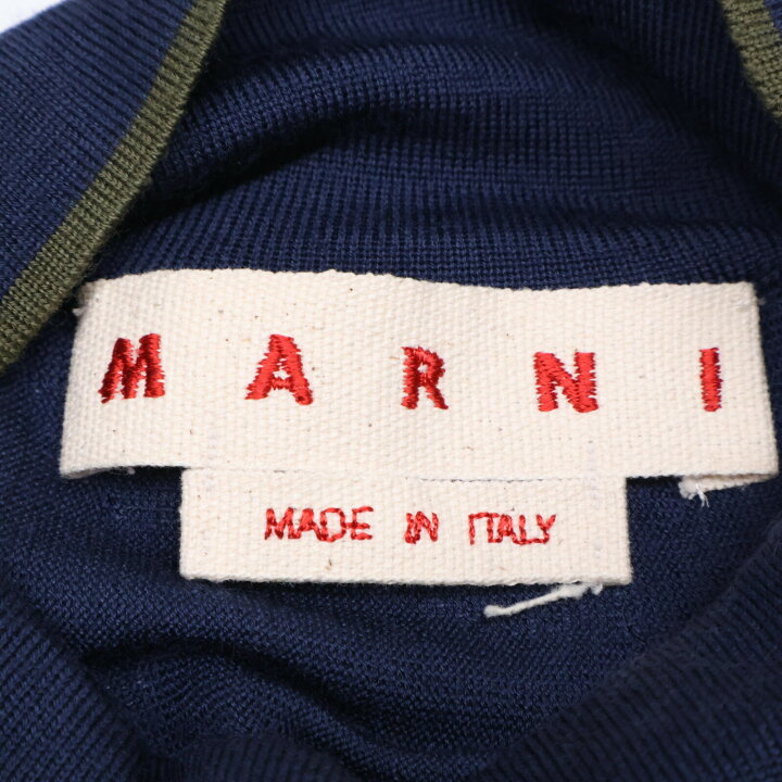 楽天市場】MARNI マルニ 22年 ﾈｲﾋﾞｰ ABMD0112EQ ﾜﾝﾋﾟｰｽ ワンピース 38  