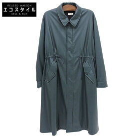 Education from Youngmachines エデュケーションフロムヤングマシーン 美品 シンセティックレザー コート メンズ ブルーグリーン L 23年製 コート L ブルーグリーン メンズ 【中古】