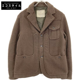 CAPALBIO カパルビオ ブラウン G501W1928 カセンティーノ サファリジャケット ジャケット 44 ブラウン メンズ 【中古】