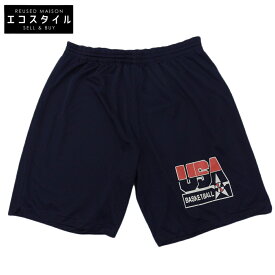 mastermind マスターマインド 美品 NBA バスケット ショート パンツ ボトムス メンズ ネイビー L ボトムス L ネイビー メンズ 【中古】