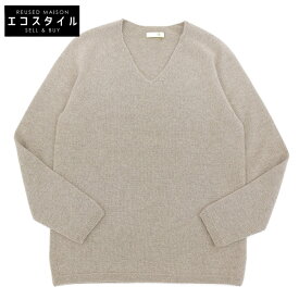 TOYOBOSHI トウヨウボウシ 新品同様 HAKOBE カシミヤ100 Vネックニット トップス レディース ブラウン 08IT-PC0001 トップス ― ブラウン レディース 【中古】