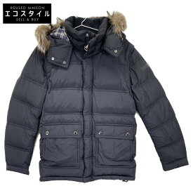 BLACK LABEL CRESTBRIDGE ブラックレーベルクレストブリッジ ネイビー デチャッタブル 3WAYダウンジャケット ジャケット L ネイビー メンズ 【中古】