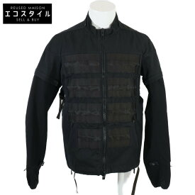 ACRONYM アクロニウム J64TS-S HD GABARDINE TEC SYS MODULAR LINER JACKET ミリタリー ジャケット S ブラック メンズ 【中古】
