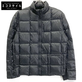 C.P.COMPANY シーピーカンパニー 16WCPUB05010 GOGGLE ライトダウンジャケット ジャケット 46 ブラック メンズ 【中古】