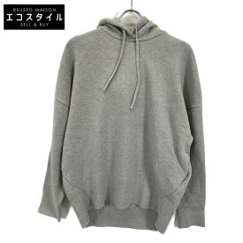 MUSE ミューズ 24SS 24-080-500-4140-1-0 グレー smooth TOP HOODY プルオーバー トップス 表記なし グレー レディース 【中古】