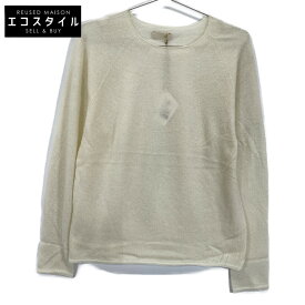 TOYOBOSHI トウヨウボウシ 糸衣 アイボリー SAROMA 13IT-PC3101 カシミヤ セーター トップス 3 アイボリー レディース 【中古】