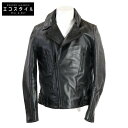Lewis Leathers ルイスレザー blackmarket COMME des GARCONS KS-J001 ホースハイド ダブルライダース ジャケット 40 …