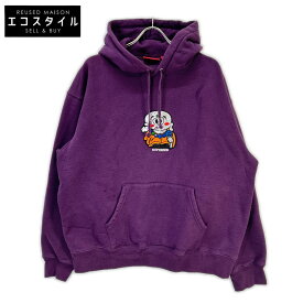 Supreme シュプリーム 23AW AOI Buddha Hooded Sweatshirt トップス L パープル メンズ 【中古】