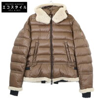 楽天市場】MONCLER ダウンジャケット ブラウンの通販