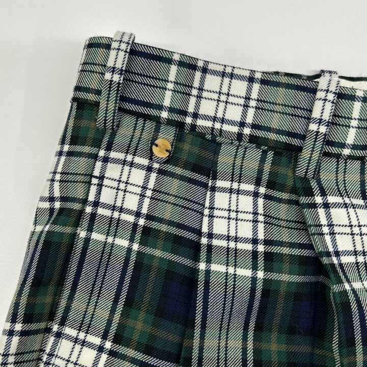 楽天市場】BERNARD ZINS ベルナールザンス グリーン×ホワイト チェック