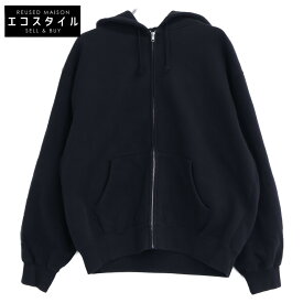 Supreme シュプリーム 【国内正規】26SS Cut Out Zip Up Hooded Sweatshirt カットアウト ジップアップ パーカー トップス medium ブラック/レッド メンズ 【中古】