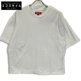 Supreme シュプリーム 25年 ホワイト Brushed Arc S トップス S ホワイト メンズ 【中古】