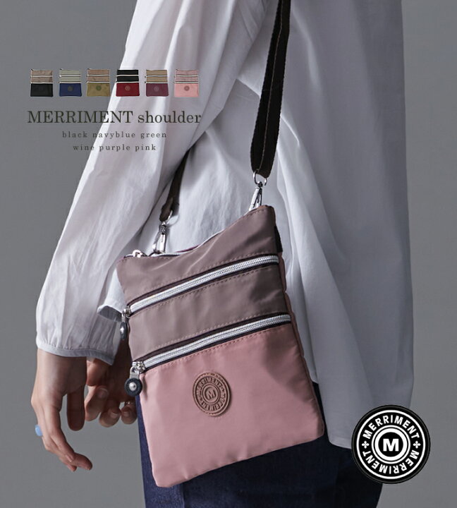 楽天市場 メリーメント Merriment ショルダーバッグ サコッシュ ポーチ インナーバッグ ミニバッグ レディース メンズ 小さめ コンパクト 斜め掛け 大人 子ども 家族 色違い お揃い 斜めがけ かわいい ミニショルダー 2way おしゃれ スタイルオンバック スタイルオンバッグ