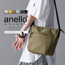 【300円offクーポン】anello アネロ ショルダーバッグ レディース メンズ 男女 撥水 斜めがけ おしゃれ 大人 カジュアル かわいい かっこいい シンプル 軽量 ミニバッグ 小さめ ミニ 買い物 お出かけ バッグ スタイルオンバック