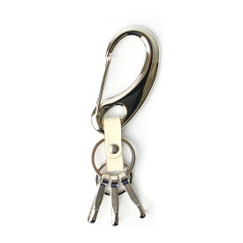 【10%offクーポン】カラビナキーホルダー キーケース メンズ レディース 栃木レザー 革 本革 レザー 鍵 キーチェーン カラビナ キーリング スマートキー キーフック 鍵収納 革小物 車の鍵 カラビナフック コンパクト 日本製 ハンドメイド おしゃれ 軽い 軽量 ss10