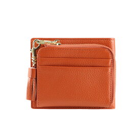 ＼クーポン利用で2904円～／＼累計8万個突破／財布 レディース 本革 二つ折り財布 札 小銭 同じ向き LIZDAYS リズデイズ コンパクト さいふ カードケース 小銭入れ 革 ミニサイズ バイカラー タッセル ギフト プレゼント L字ファスナー おしゃれ スタイルオンバッグ 母の日