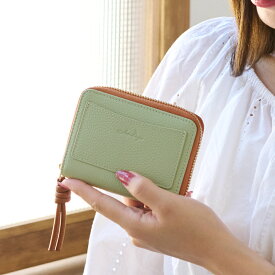 【99%offクーポン】財布 レディース ミニ財布 本革 カードケース ミニウォレット 大容量 お札折れない 使いやすい カード入れ 小銭入れ カードたくさん 収納 スキミング 防止 財布 シルバー ゴールド LIZDAYS スタイルオンバッグ