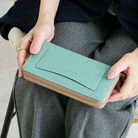 【50%offクーポン】長財布 レディース LIZDAYS 長財布 短い 本革 小さい 財布 軽量 ラウンドファスナー 大容量 コインスルー 仕分け スキミング防止 整理整頓できる おしゃれ かわいい 大人 上品 カード入れ リズデイズ スタイルオンバッグ