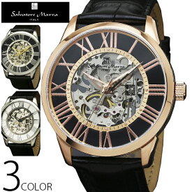 楽天市場 メンズ腕時計 ブランドサルバトーレマーラ テイスト 腕時計 スケルトン 腕時計 の通販