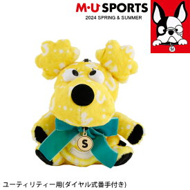 【店内全品ポイント10倍＆クーポン割引！4/24(水)9:59迄】2024年 春夏 新作 MU SPORTS MUスポーツ ヘッドカバー ユーティリティー 対応 キャラクター UT対応 レディース MU24SS 新生活 プレゼント