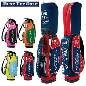 【店内全品ポイント10倍＆クーポン割引！4/24(水)9:59迄】2022年新作 BLUE TEE GOLF ブルーティーゴルフ ネオプレン ストレッチ素材 9インチ キャディバッグ 全4色 新生活 プレゼント