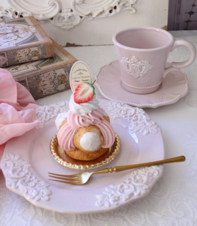 楽天市場】ケーキプレート ケーキ皿 デザートプレート アンティーク風 