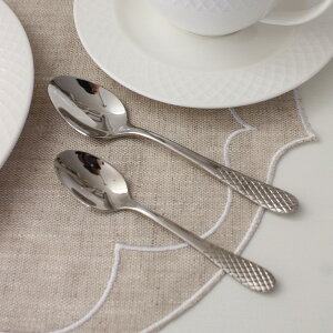 ティースプーン コーヒースプーン シルバー ウィルマックス イングランド wilmax ジュリア カトラリー ステンレス 洋食器 輸入食器 アンティーク アンティーク風 おしゃれな食器 かわいい食