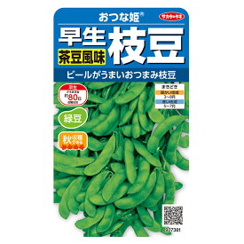 野菜の種　実咲野菜7381 おつまみエダマメ おつな姫 サカタのタネ