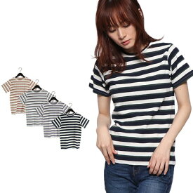 楽天市場 マルチボーダー カットソー レディースファッション の通販
