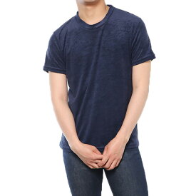 Tシャツ カットソー 半袖 クルーネック パイル 無地 ルームウェア トップス ユニセックス メンズ ホワイト ネイビー チャコール ブラック