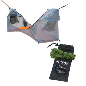【日本唯一の正規代理店】【2点セット】 ヘブンテント Haven Tent ウーピースリング キャンプ ハンモック 屋外 ハンモックテント 蚊帳 ソロキャンプ hammock テント アウトドア キャンプ用品 一