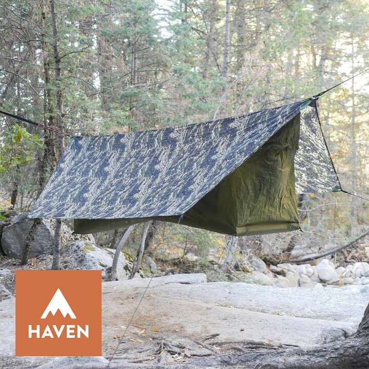 楽天市場】【日本唯一の正規代理店】 ヘブンテント Haven Tent Camo 