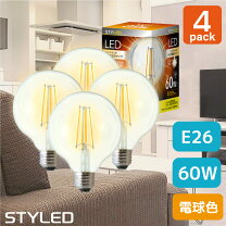 楽天市場】e26 60w クリアボール球の通販