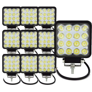 KIYOYO LEDƓ zCg 48W 12v-24VΉ [NCg led 6000K mCYoȂ yg gbN obNCgD _Ƌ@B ԊO H OƓ W tHOv T[`Cg ėpƓ