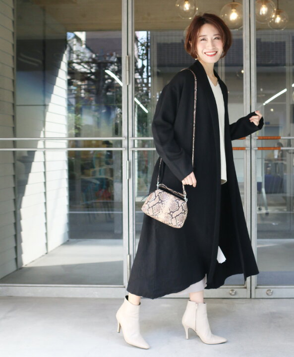 楽天市場 長い季節使えるコート見えロングカーデstyle スタイル フォルム カーディガン ロング丈 無地 羽織 Iライン ハイゲージ ウエスト紐 レディース ファッションフリーサイズ F1210 S 11 21再入荷 Ehre Style