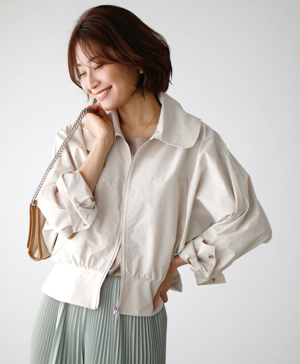 楽天市場】アウター ブルゾン ショート丈 羽織 きれいめ フレア  