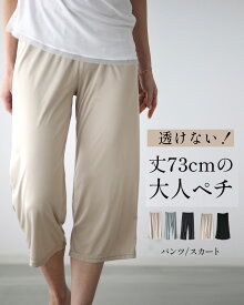 ペチ ペチコート ペチパンツ インナー 透け防止 静電気防止 吸収性 ノンスレス オールゴム アンダーウェア 2タイプ グレージュ ブラック　レディース ファッション Ehre style スタイル エーレスタイル 小柄さんもOK Ehrestyle【F210715】【S260624】