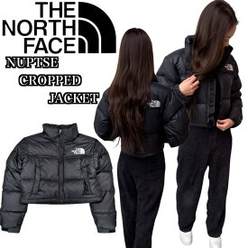 ザ ノースフェイス The North Face ダウン ショート丈 クロップド NF0A5GGE ヌプシ ブラック ジャケット THE NORTH FACE W NUPTSE SHORT JKT
