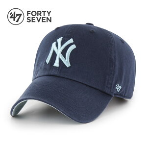 47 �t�H�[�e�B�[�Z�u�� �u�����h �L���b�v �X�q �N���[���i�b�v Ballpark �_�炩 MLB �x�[�X�{�[���L���b�v �����T�C�Y 47BRAND BALLPARK CLEAN UP